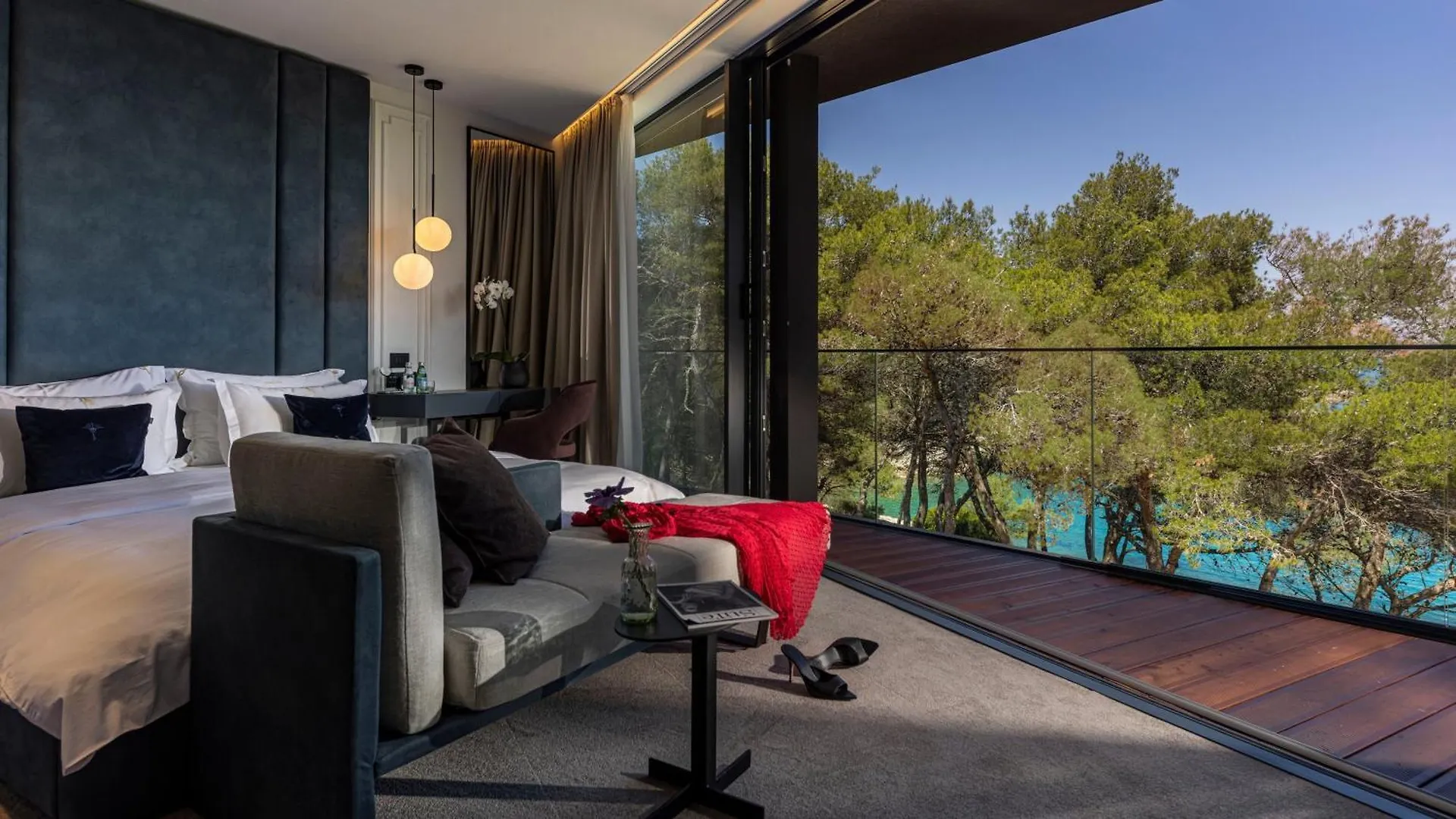 Delightful Mali Losinj Villa Hera 5 Bedrooms Breathtaking Views Of The Adriatic Sea Private Home Cinema Outdoor Heated Infinity Pool